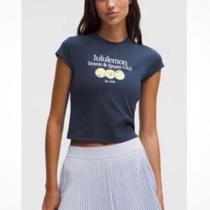 lululemon athletica Navy Blue Women's Top Size XL